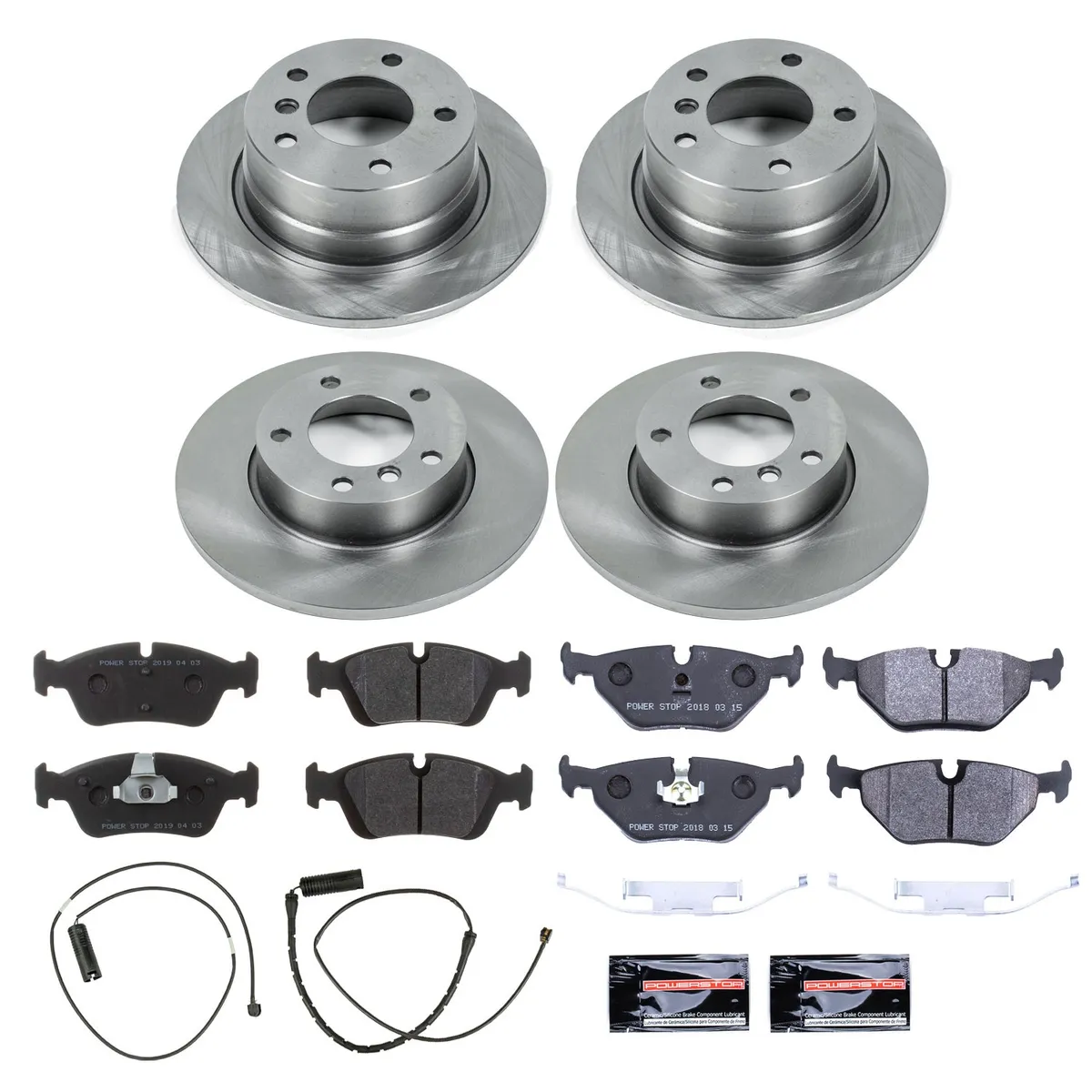 Track Day Spec Kit-Stage 2 Kit For Spec Racing Series/Advanced Track Day Enthusiasts: Rotors And Pads-For Use W/Race Tires product image