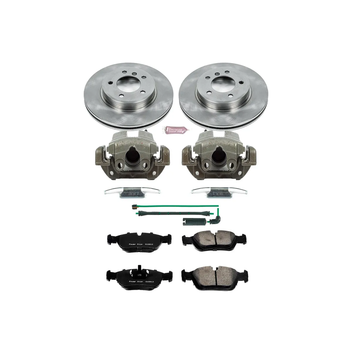 Z17 Direct Replacement Kit: Rotors; Ceramic Pads; Pad Sensors; Calipers product image