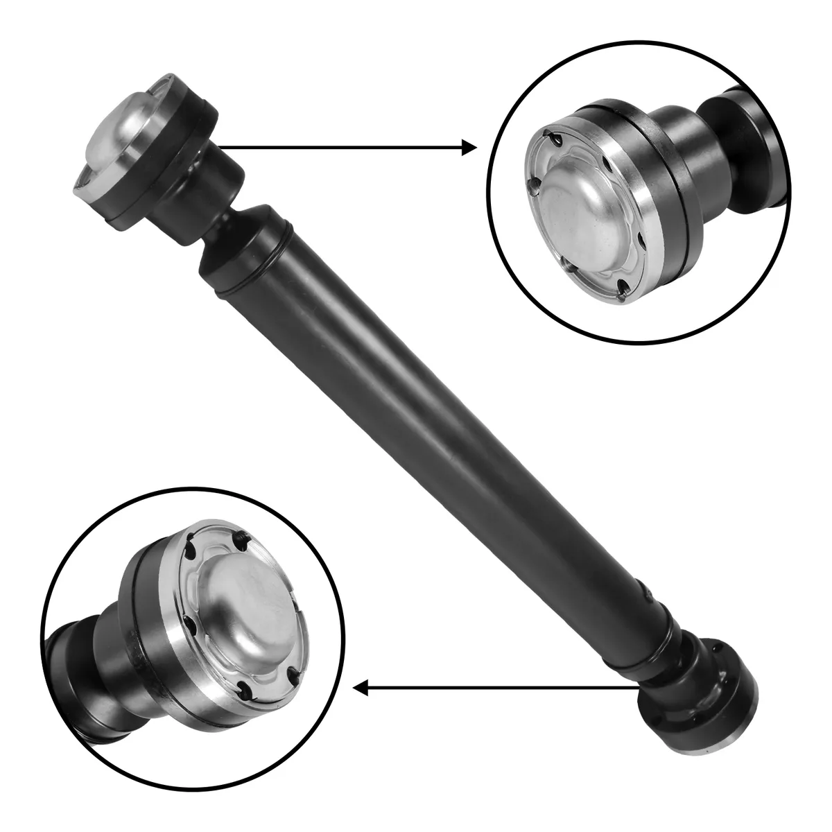 Gear Front Driveshaft, Durango/Grand Cherokee, 23.75 Inch FTF Collapsed USA Standard product image