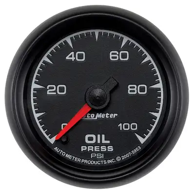 AutoMeter Gauge, Oil Pressure, 2 1/16", 100psi, Digital Stepper Motor, ES