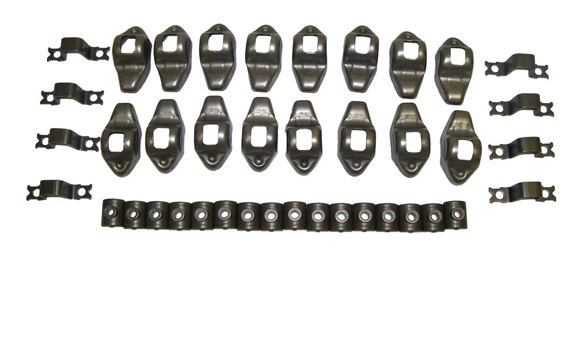 1980-1981 CJ-5 CJ-7 w/ 5.0L (304CI) Engine;1980-1991 SJ J-Series w/ 5.9L (360CI) 6.6L (401CI) Engines;Includes 16 Rocker Arms 16 Pivots and 8 Bridges product image