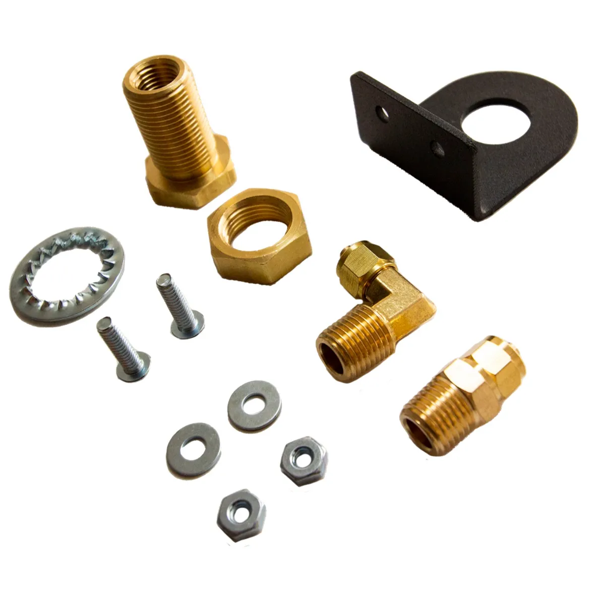Quick Connect Coupler Kit; Includes Bracket And Compression Fittings; product image