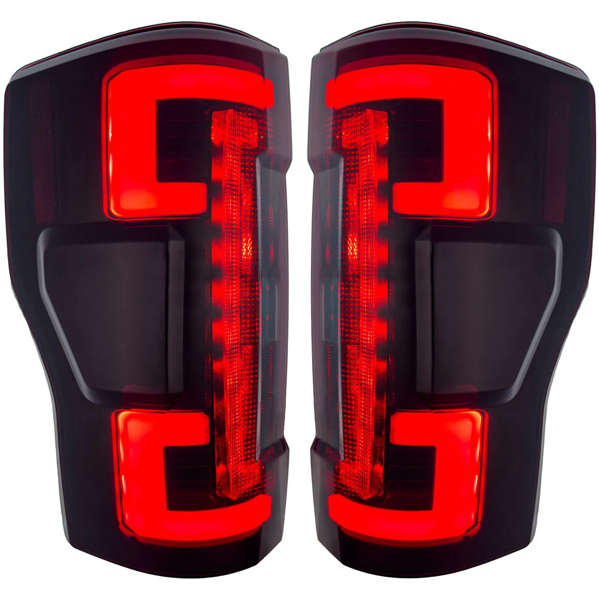 Ford Superduty F250350450550 17-19 Replaces OEM LED Style Tail Lights With Blis Blind Spot Warning System Oled Tail product image