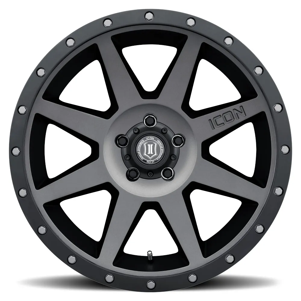 ICON Alloys Rebound, Titanium, 20 x 9 / 6 x 5.5, 16mm Offset, 5.625" BS product image