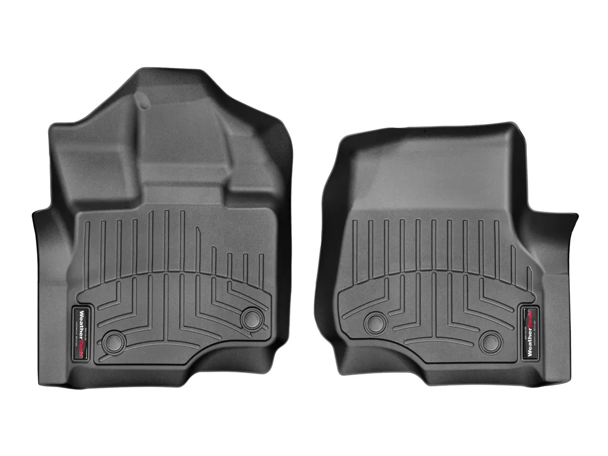 15- Ford F150 Front Floor Liners Black product image
