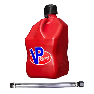VP Racing Fuels VP Racing Fuels 3516-CA Red VPSQ 5.5 Gal MS Container W/ DLX Hose