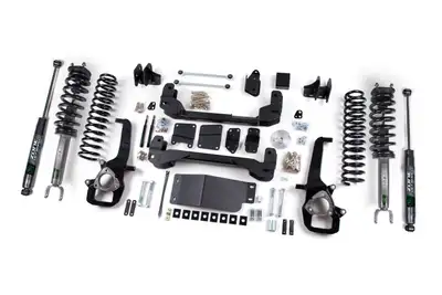 Zone Offroad 2013-2015 Dodge 1500 6 /3 Suspension Lift System Front Spacer Rear Coils - Fox 2.0 Adventure Series Shocks