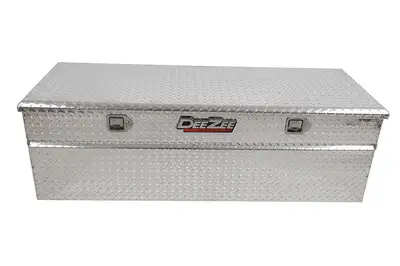 Dee Zee Red Label Series Fifth Wheel Utility Chest Brite Tread Aluminum