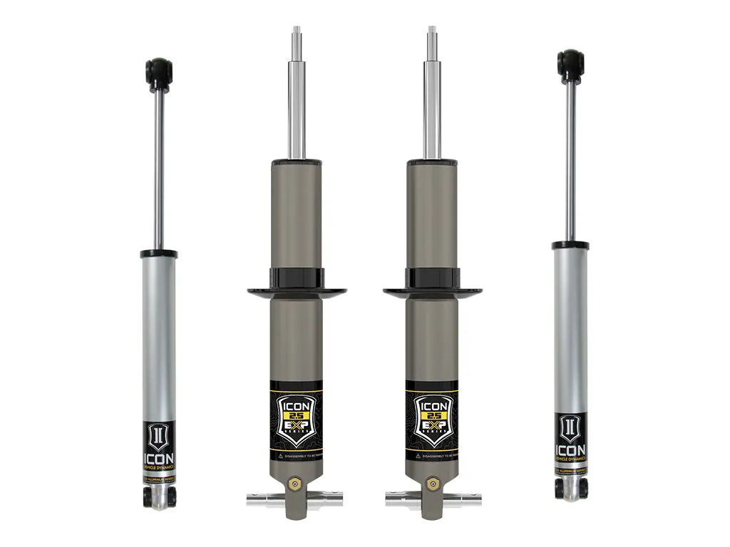 Icon 2019-2026 Chevrolet Silverado 1500/Gmc Sierra 1500, 2.375-3.75" Lift, Stage 1 Exp Suspension System product image