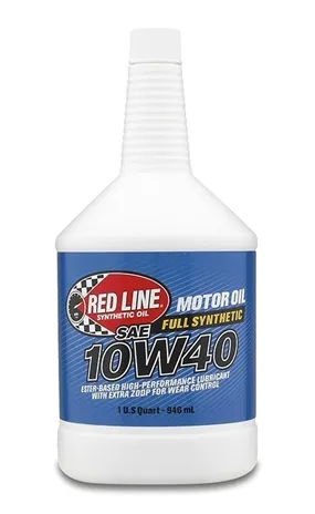 Red Line Oil 10W40 Synthetic Motor Oil 1 Quart Red Line Oil