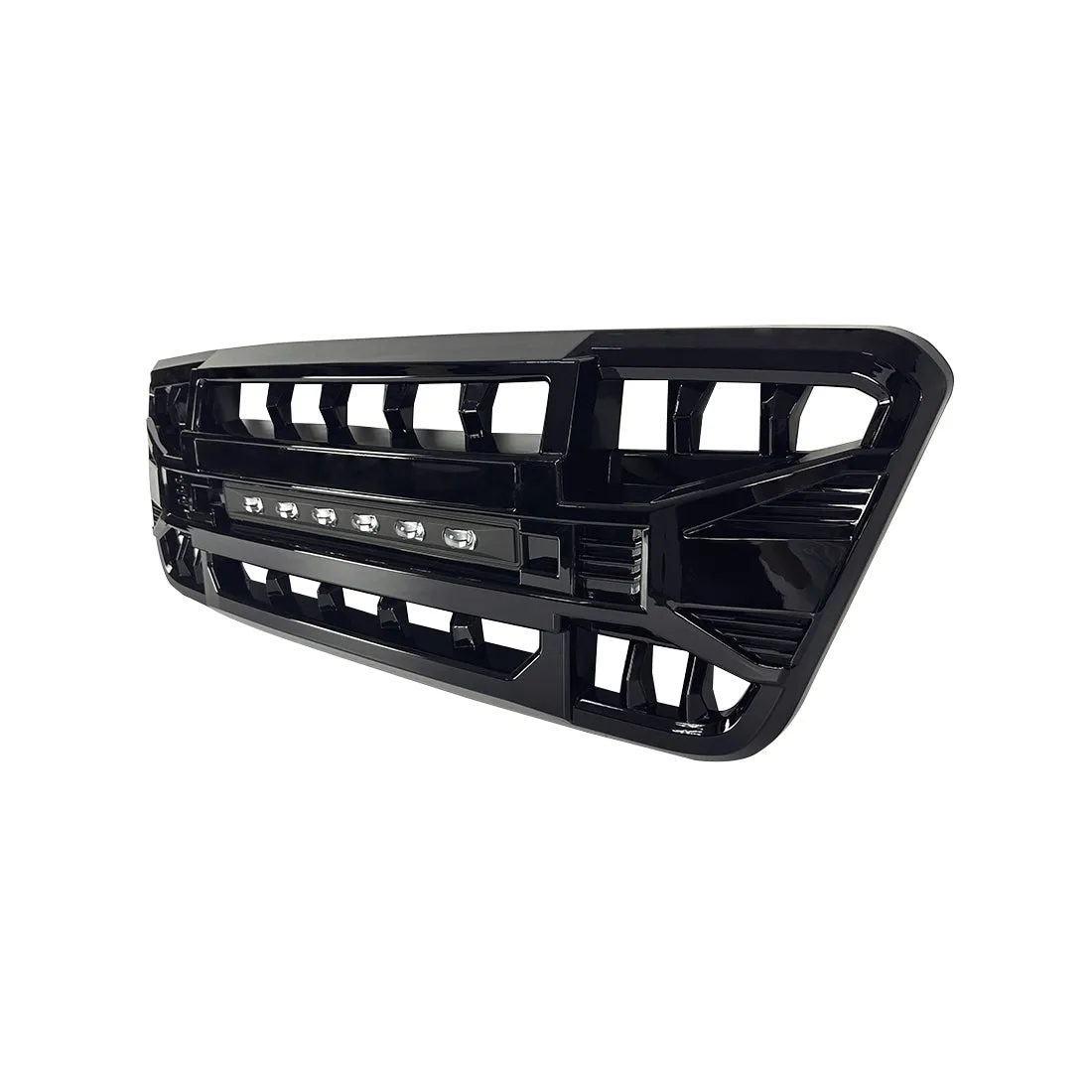 American Modified Amfmaa00113 Armor Grille With LED Off-Road Lights - Matte Black product image