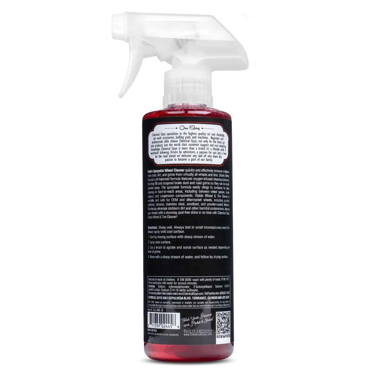 Diablo Gel Wheel & Rim Cleaner Concentrated Suspension Rim & Wheel Cleaner (1 Gal) product image