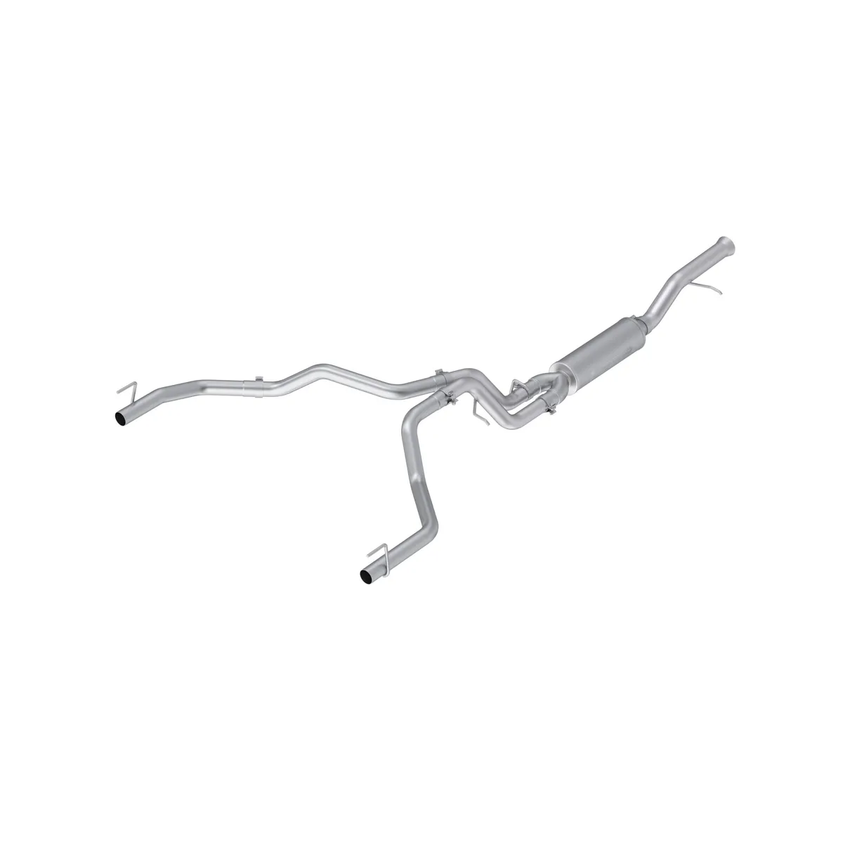 MBRP 2021-2025 Cadillac Escalades 6.2L. Excludes V-Series T304 Stainless Steel 3 Cat-Back 2.5 Dual Split Rear S5007304 product image