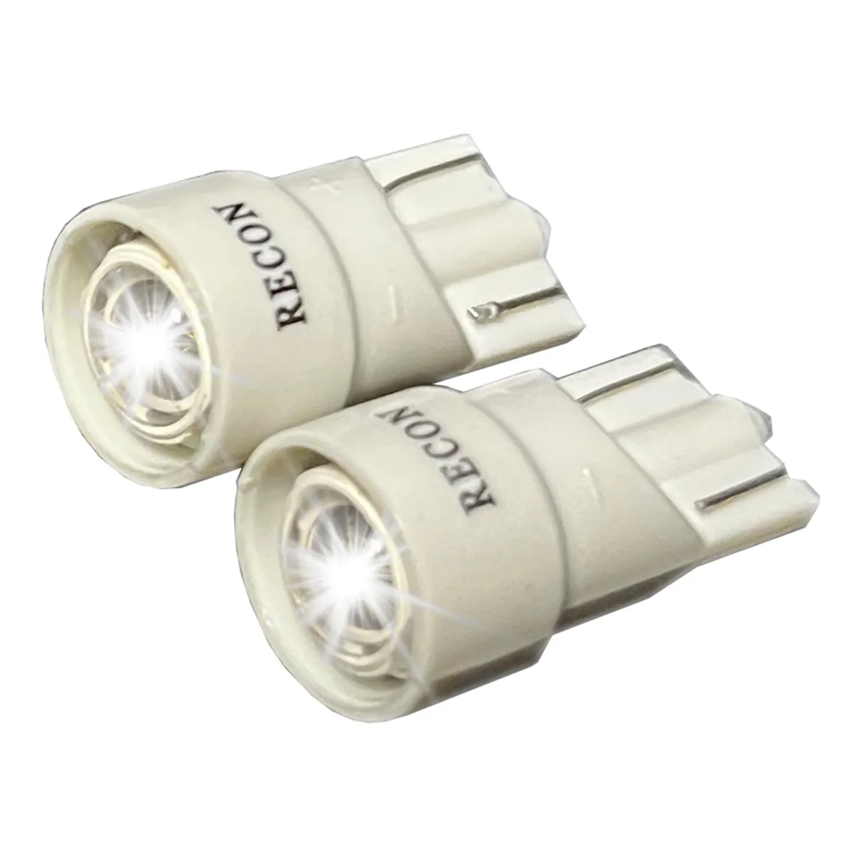 194/168 High Power L.e.d. Bulbs Wedge Style White (Two Bulbs Per Package) product image