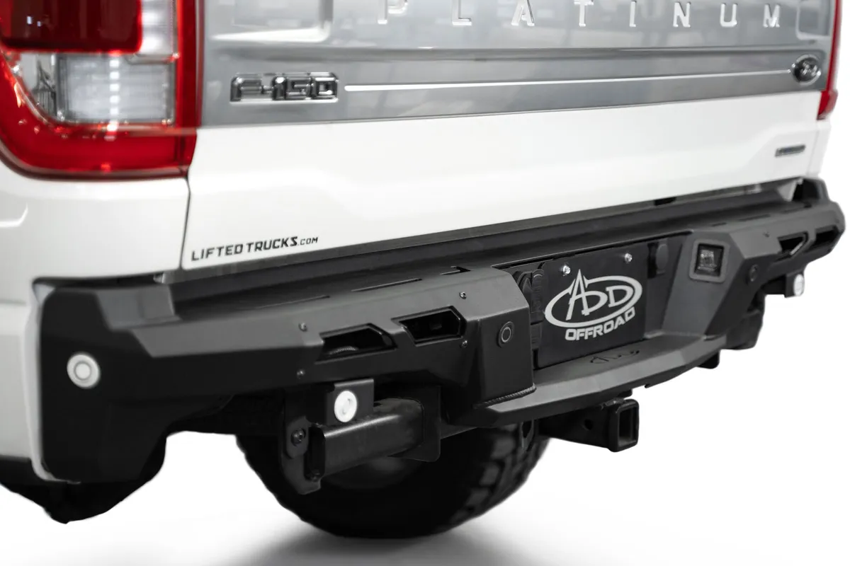 2123 F150(Excl Raptor) Black Label Rear Bumper product image
