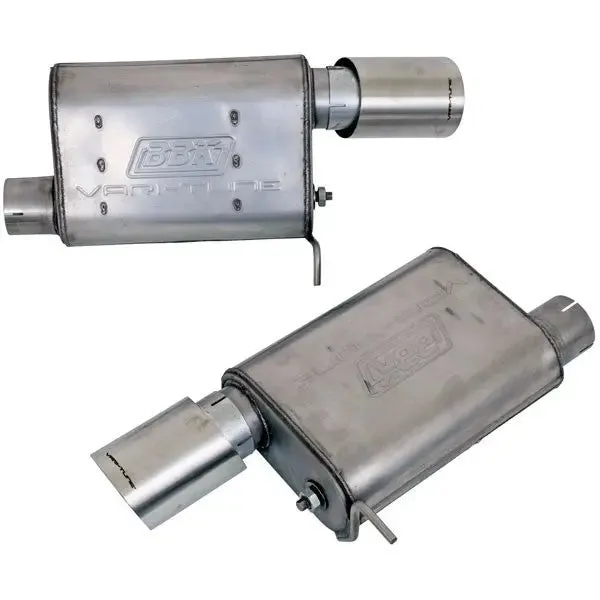 Ford Mustang GT Varitune Complete Cat Back Exhaust Kit With Resonator Delete Pipe 15-17 product image