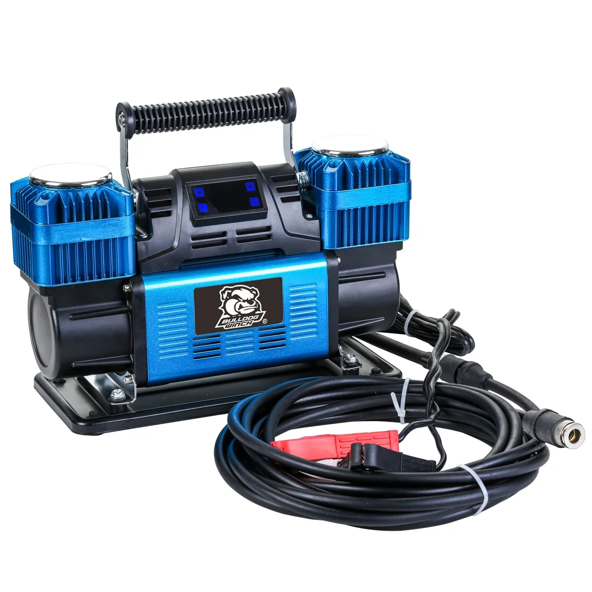 Twin Head Portable Compressor 150PSI, 10.6CFM, Automatic BullDog Winch product image