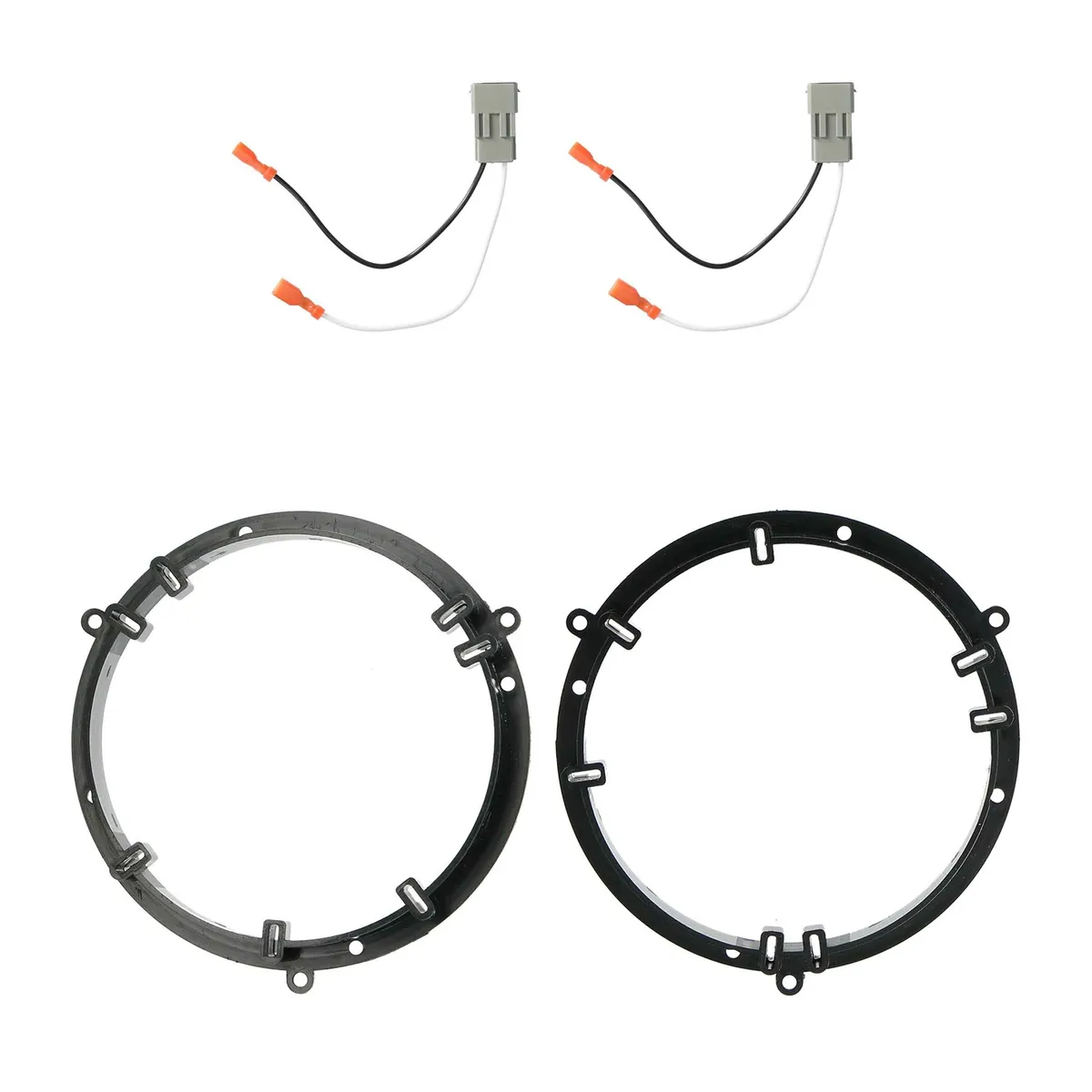 Combo Speaker Kit; Includes Speaker Adapter And Speaker Harness; Front; product image