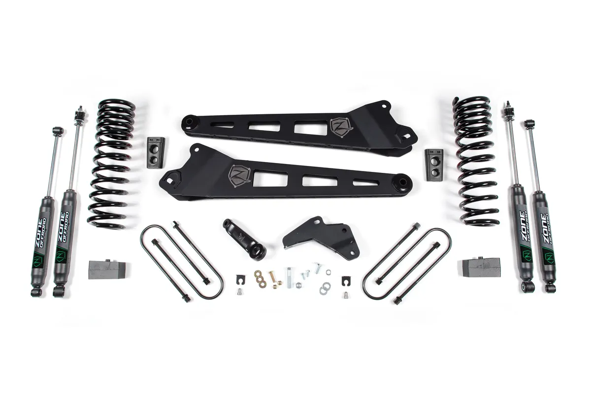 2013-2018 Ram 3500 4 Replacement Radius Arm Kit-GAS 2 Rear Block - Fox 2.0 Adventure Series Shocks product image