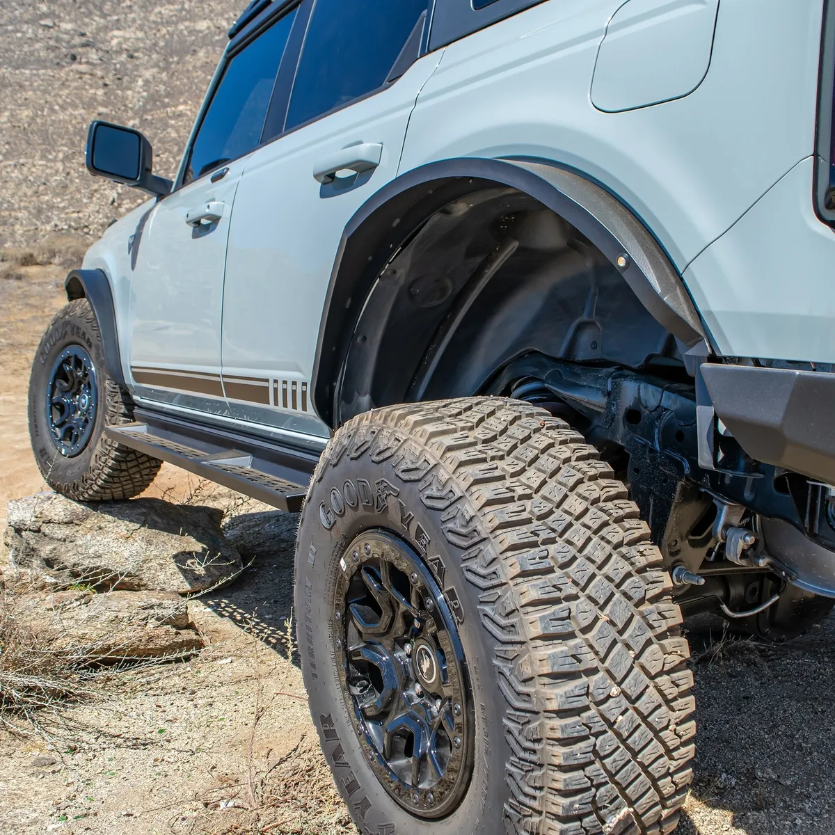2021-2026 Ford Bronco Steel Fender Flares Kit w/ Marker Lights product image