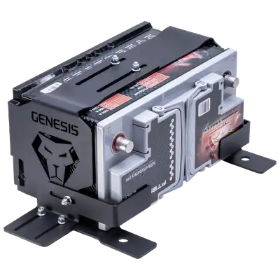 Genesis Offroad Genesis Offroad Under Seat Dual Battery Kit - JL Diesel/392