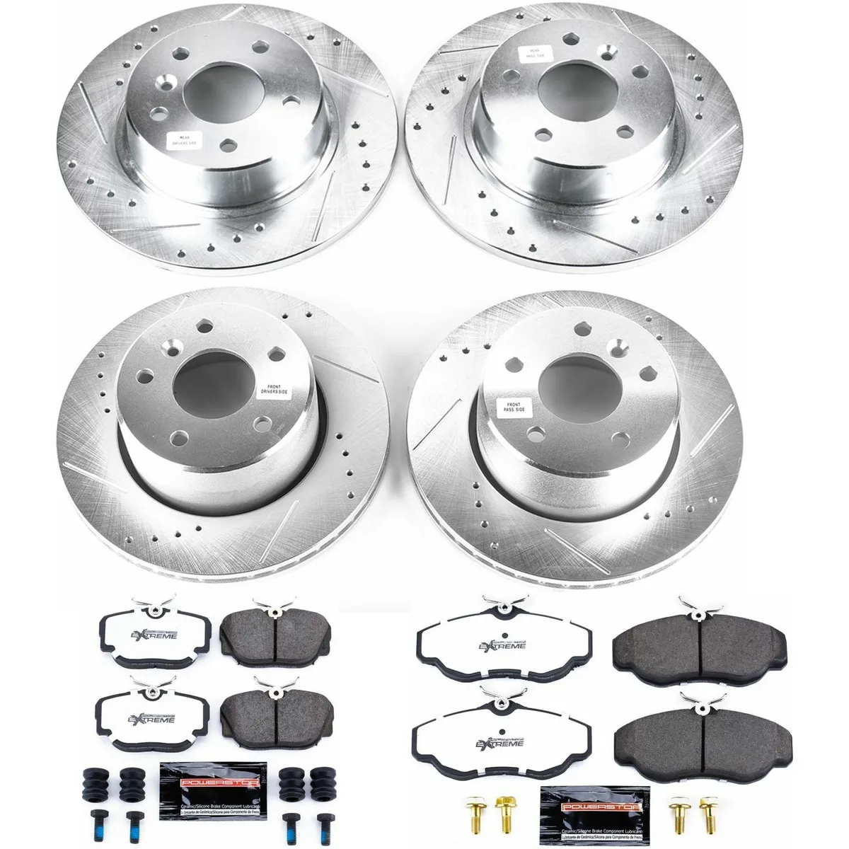 Z36 Truck/Tow Upgrade Kit: Drilled/Slotted Rotors; Carbon-Fiber Ceramic Pads W/Hardware product image