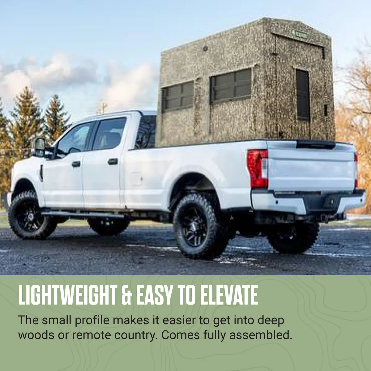 Marksman 4x6 Combo Bow/Gun Hunting Blind product image