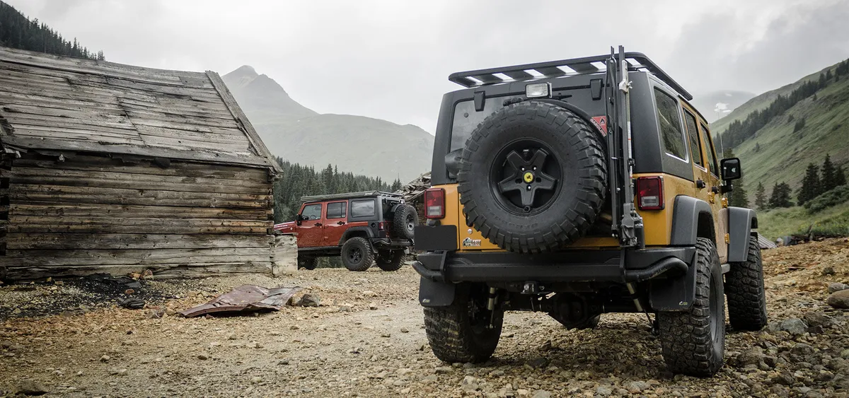 AEV Tire Carrier for JK Wrangler product image