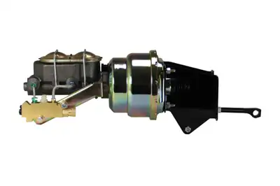 Leed Brakes LEED Brakes 7 inch dual power booster, 1 inch bore master disc/drum (Zinc)