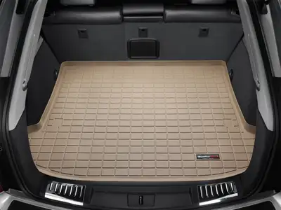 Weathertech Cargo Liner; Tan; Behind 2nd Row Seating;