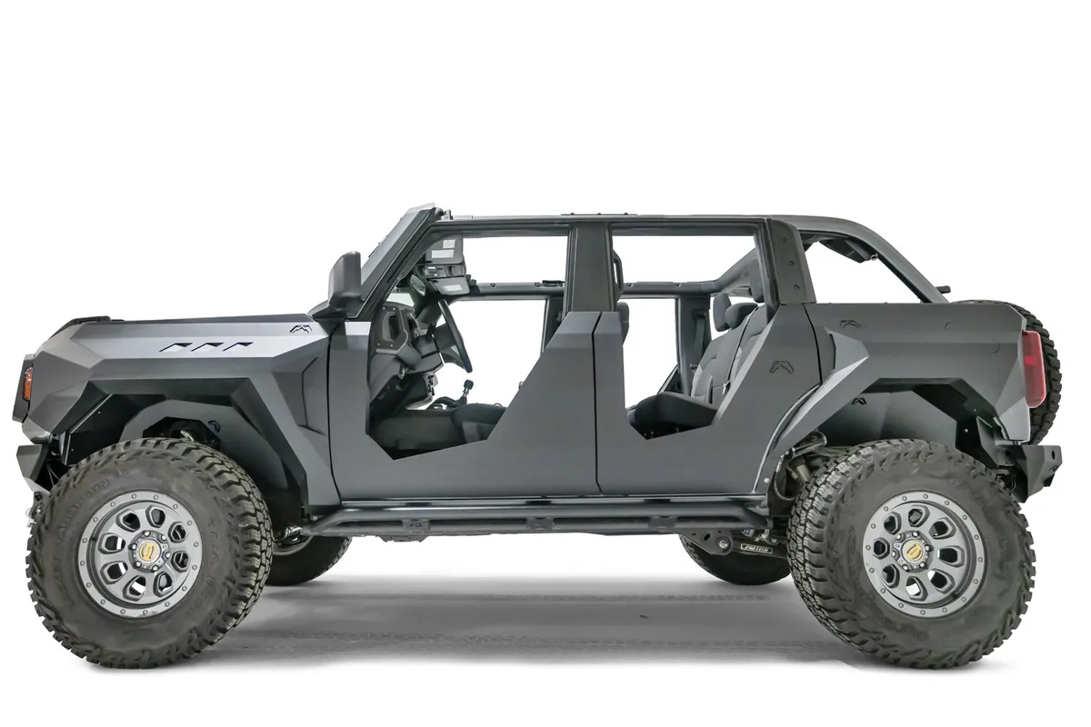 Inner Fender; Front; Black Powder Coat; Steel Construction; product image