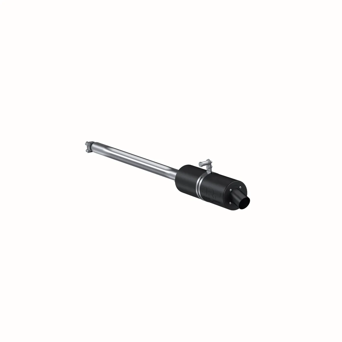 MBRP Exhaust ATV Exhaust System With Sport Muffler; Slip-On System; 1.75 in. Inlet; 4.25 in. Diameter Body; Chambered Muffler;