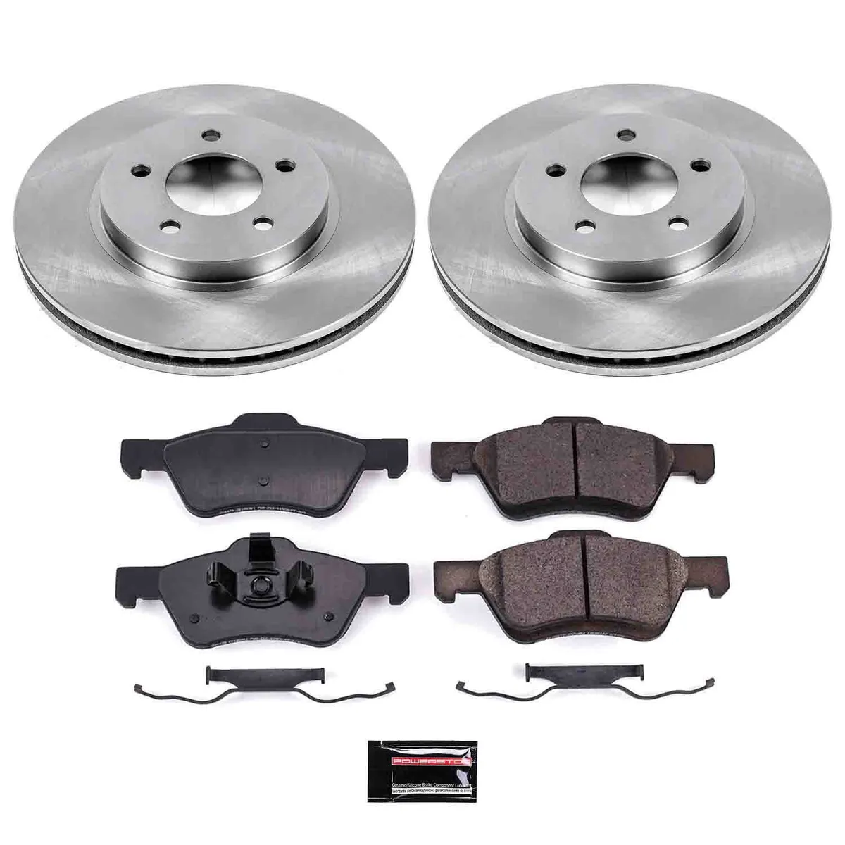 Autospecialty Brake Kit Front 2008-2010 Ford Escape 2008-2009 Mazda Tribute 2008-2010 Mercury Mariner product image