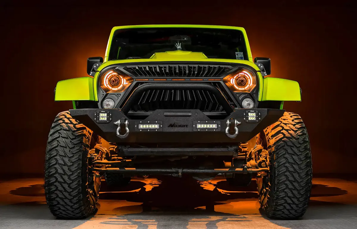 Oracle Oculus 7" ColorSHIFT Bi-LED Projector Headlights for Jeep JK product image