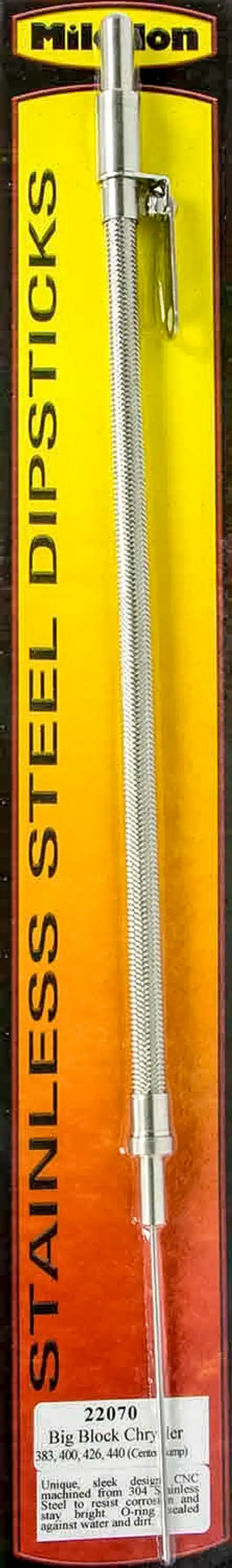 Milodon Dipstick Chry bb Ctr Sump pa