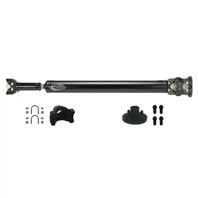 Yukon Gear And Axle Yukon Heavy Duty Driveshaft for 12-17 JK front. 1350 U/Joint. Fits 2-door and 4-door Rubicon and non-Rubicon. Automatic transmission only. Recommended for stock to 4.5" Lifts with up to 37" Tires.