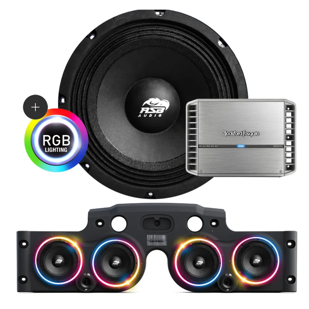 JK/JKU American SoundBar Package (Grey) product image