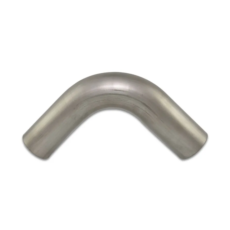 Vibrant Performance 90 Degree Titanium Tubing; 2.5 in. Tube OD; 3.9375 in. Centerline Radius; 5 in Leg Length; 0.047 in. Thickness;