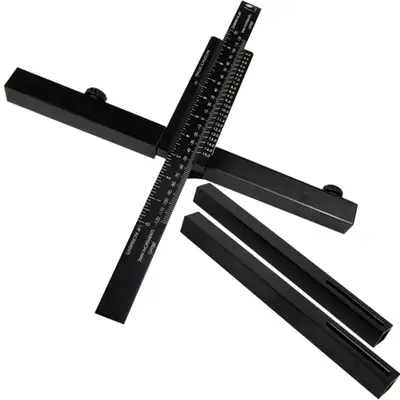 Billet Specialties Wheel Backspace/Offset Measurement Tool Black