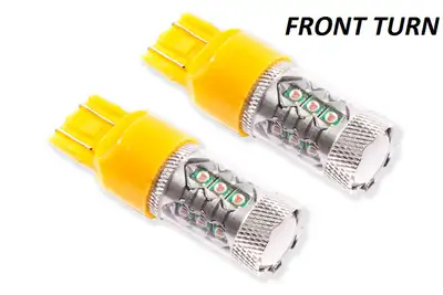 Diode Dynamics Diode Dynamics Front Turn Signal 7443 HP48 LED Amber - JT/JL