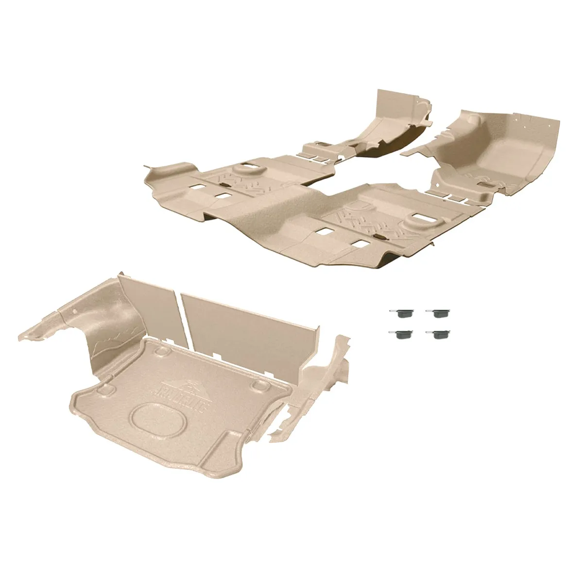 Full Vehicle Kit front flooring rear flooring rear cargo mat wheelhouse covers seatback covers- 11-18 Wrangler JKU 4Dr product image