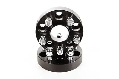 Rugged Ridge Rugged Ridge Wheel Spacers, Black, 1.25 Inch - Renegade