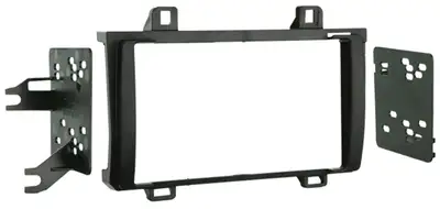Metra Electronics Turbokits; Radio Installation Kit; Incl. Instructions/Hardware; For Double Din or Two Single Din; High-Grade ABS Plastic; Matte Black;