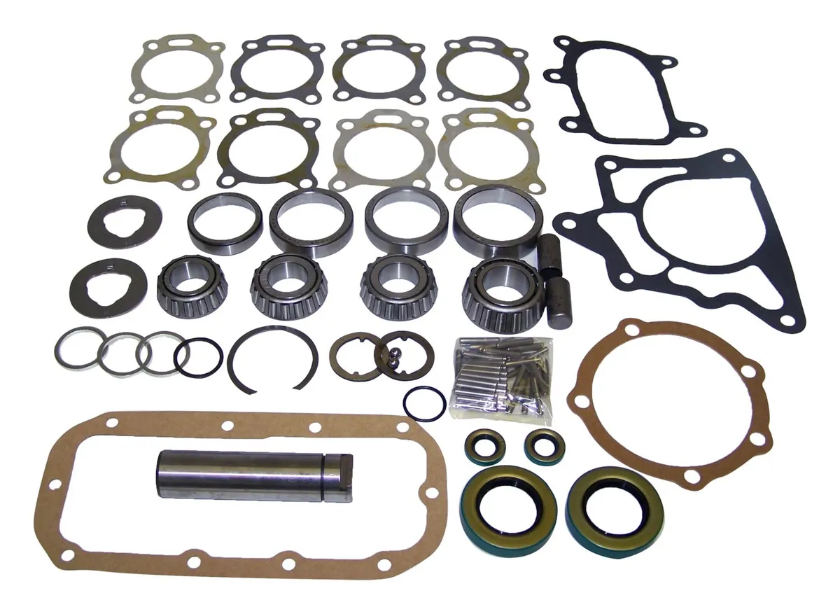 1962-1979 SJ J-Series;1967-1973 Commando;1972-1975 CJ-6;1972-1979 CJ-5;1976-1979 CJ-7;w/ Dana 20 Transfer Case; Includes Bearings Seals Gaskets & Small Parts Kit product image
