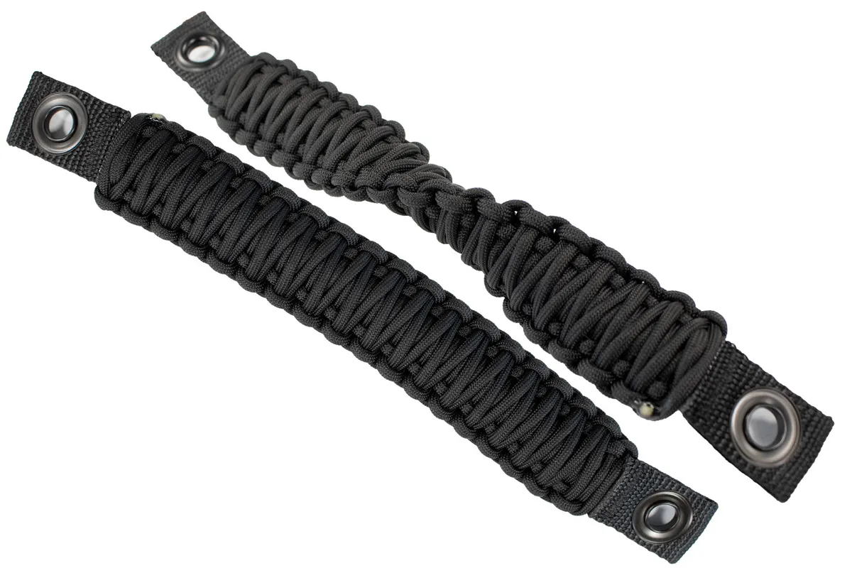 Fishbone Offroad Black Paracord Door Handles for 1997-2006 Jeep Wrangler FB55285 product image