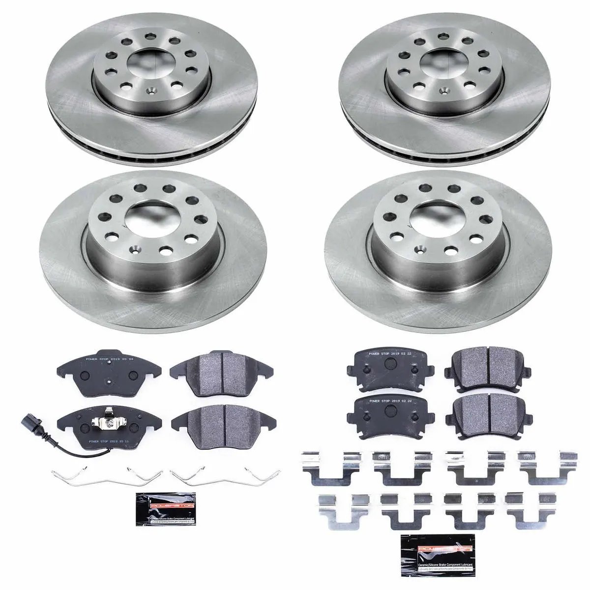 Track Day Spec Kit-Stage 2 Kit For Spec Racing Series/Advanced Track Day Enthusiasts: Rotors And Pads-For Use W/Race Tires product image