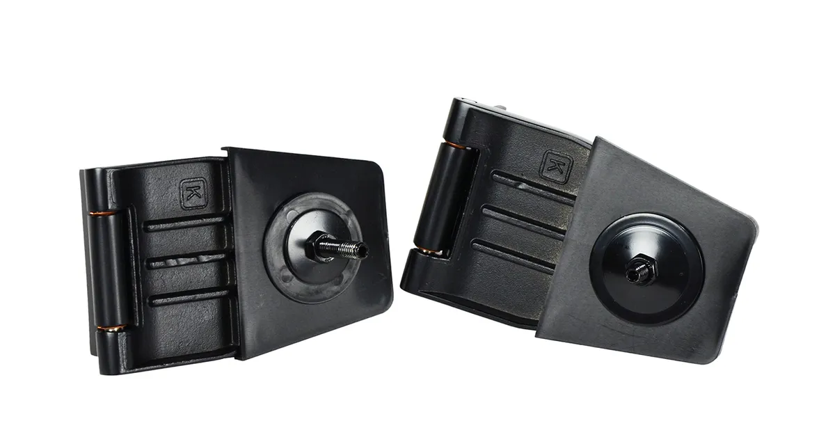 Jeep YJ/TJ Hardtop Liftgate Hinge Pair 87-06 Wrangler TJ/YJ Powdercoat Black Kentrol product image