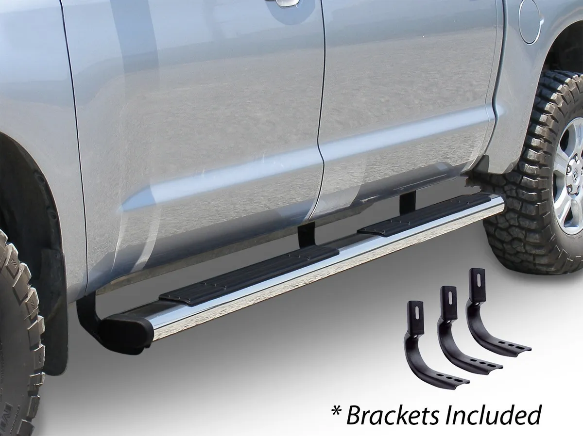 Go Rhino 686404787PS - 6 OE Xtreme SideSteps With Mounting Bracket Kit - Polished Stainless Steel product image