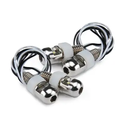 Design Engineering DEI 30309 Lite'N Boltz LED License Plate Lighting Kit Polished 4-Pack 030309