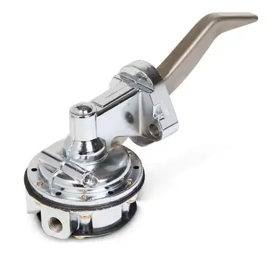 Holley Mech Pump sm Ford Chrome
